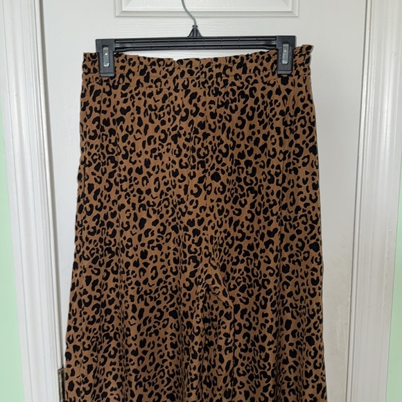 Sienna Sky Leopard Print Wide Leg Trouser Pants Wild Cat Kitty Boho Comfy Size M - Picture 5 of 9